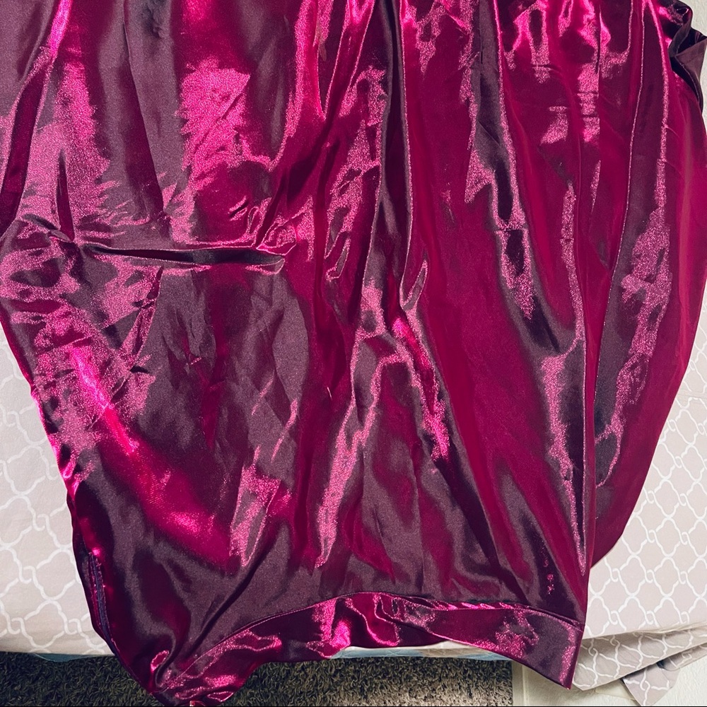 Size 16-18 skirt lehnga tailored  violet color.